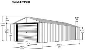 Murryhill 12x31 Garage - The Better Backyard