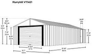 Image of Murryhill 14x21 ft. Garage - The Better Backyard