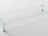 OGR 12" X 42" Linear Tempered Glass Wind Guard Accessories Outdoor Greatroom Company 