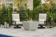 Image of Outdoor Company 24x24 Cove Square Gas Fire Pit Bowl - The Better Backyard