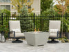 Outdoor Company 24x24 Cove Square Gas Fire Pit Bowl - The Better Backyard