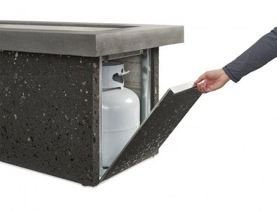 Outdoor Company Key Largo Linear Gas Fire Pit Table - The Better Backyard