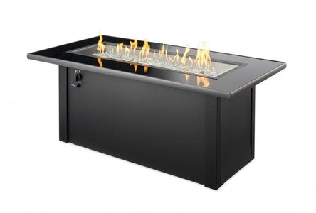 Outdoor Company Monte Carlo Linear Gas Fire Pit Table - The Better Backyard