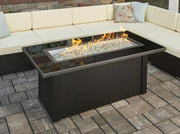 Image of Outdoor Company Monte Carlo Linear Gas Fire Pit Table - The Better Backyard