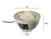 Image of Outdoor Cove 30", 20" and 12" Gas Fire Pit Bowl - The Better Backyard