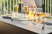 Image of Outdoor Kinney Rectangular Gas Fire Pit Table Fire Pit Outdoor Greatroom Company 
