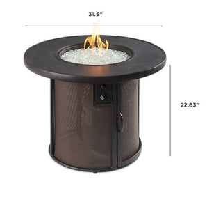 Outdoor Stonefire Gas Fire Pit Table - The Better Backyard