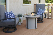 Image of Outdoor Stonefire Gas Fire Pit Table Fire Pit Outdoor Greatroom Company 