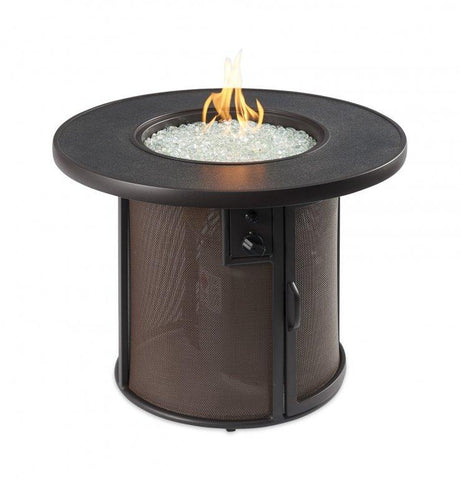 Image of Outdoor Stonefire Gas Fire Pit Table - The Better Backyard