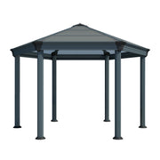 Image of Palram 11 x 14 Ft Roma Aluminum Garden Patio Gazebo - The Better Backyard