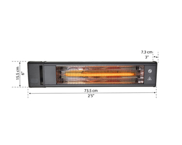 Palram - Canopia | 1500W Carbon Fiber Infrared Heater Canopy & Gazebo Accessories Palram - Canopia 