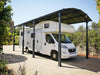 Palram-Canopia | Alpine 12 ft. RV Carport Kit - Grey Structure & Twin Wall Panels Carport Palram - Canopia 