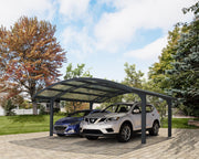 Image of Palram-Canopia | Arizona Wave Double Carport Arch-Style Carport Palram - Canopia 
