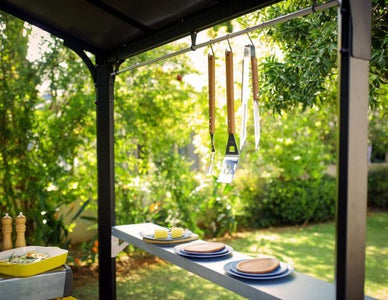 Palram - Canopia | Austin 6x8 BBQ Grill Gazebo Gazebo Palram - Canopia 