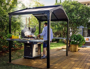 Image of Palram - Canopia | Austin 6x8 BBQ Grill Gazebo Gazebo Palram - Canopia 