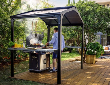 Palram - Canopia | Austin 6x8 BBQ Grill Gazebo Gazebo Palram - Canopia 