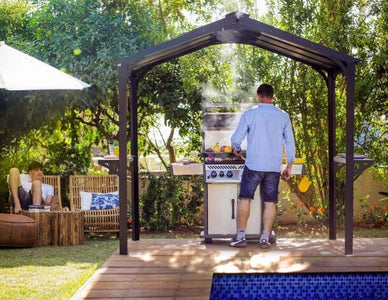 Palram - Canopia | Austin 6x8 BBQ Grill Gazebo Gazebo Palram - Canopia 