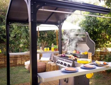 Palram - Canopia | Austin 6x8 BBQ Grill Gazebo Gazebo Palram - Canopia 