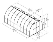 Image of Palram - Canopia | Bella Greenhouse Greenhouses Palram - Canopia 