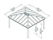 Image of Palram - Canopia | Colorado 14' Carport Carport Palram - Canopia 