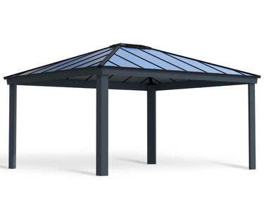 Palram - Canopia | Dallas 14' Gazebo - Grey Gazebo Palram - Canopia 14x16 