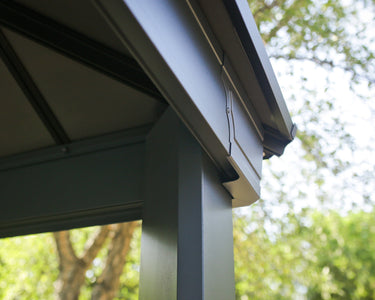 Palram - Canopia | Dallas 14' Gazebo - Grey Gazebo Palram - Canopia 