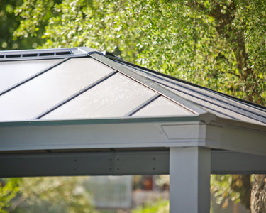Palram - Canopia | Dallas 14' Gazebo - Grey Gazebo Palram - Canopia 