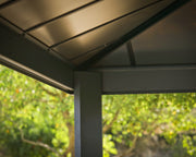 Image of Palram - Canopia | Dallas 14' Gazebo - Grey Gazebo Palram - Canopia 