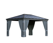 Image of Palram - Canopia | Dallas Gazebo Curtain Set Accessories Palram - Canopia 4900 - 12x16 