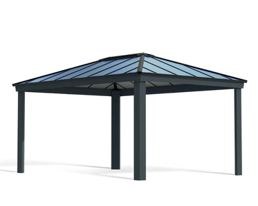 Palram - Canopia | Dallas Gazebo - Grey Gazebo Palram - Canopia 12x16 