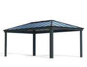 Image of Palram - Canopia | Dallas Gazebo - Grey Gazebo Palram - Canopia 12x20 
