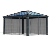 Image of Palram - Canopia | Dallas Gazebo Netting Set Accessories Palram - Canopia 6100 - 12x20 