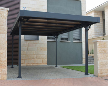 Palram - Canopia | Palma 5000 Carport Gray/Bronze Carport Palram - Canopia 