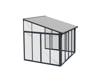 Palram - Canopia | SanRemo 10' x 10' Patio Enclosure - Grey patio enclosure Palram - Canopia 