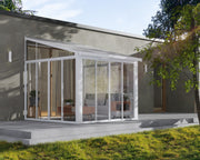 Image of Palram - Canopia | SanRemo 10' x 10' Patio Enclosure - White patio enclosure Palram - Canopia 