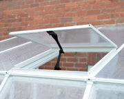 Image of Palram - Canopia | Sun Room Patio Enclosure 8' - White patio enclosure Palram - Canopia 