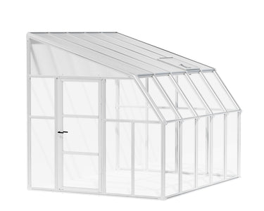 Palram - Canopia | Sun Room Patio Enclosure 8' - White patio enclosure Palram - Canopia 8x10 