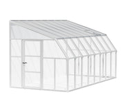 Image of Palram - Canopia | Sun Room Patio Enclosure 8' - White patio enclosure Palram - Canopia 8x16 