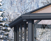 Image of Palram Garda 10.5 x 17 Garda DIY Kit Closed Gazebo - The Better Backyard