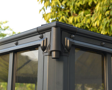 Palram Ledro Gazebo 10 x 14 Grey and Bronze Gazebo Palram 