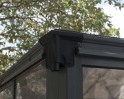 Image of Palram Ledro Gazebo 10 x 14 Grey and Bronze Gazebo Palram 