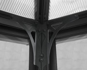 Image of Palram Ledro Gazebo 10 x 14 Grey and Bronze Gazebo Palram 
