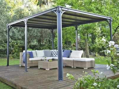 Palram Milano 4300 10' x 14' Gazebo Gazebo Palram 