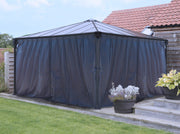 Image of Palram Milano/Martinique Gazebo Curtain Set Accessories Palram 