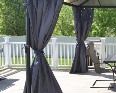 Palram Palermo/Milano/Martinique Gazebo Curtain Set Accessories Palram 