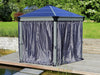 Palram Roma Gazebo Curtain set Accessories Palram 