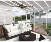 Image of Palram SanRemo 10x14 Patio Enclosure Kit White with PC Roof - The Better Backyard