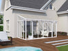 Palram SanRemo 10x18 Patio Enclosure Kit White with PC Roof - The Better Backyard