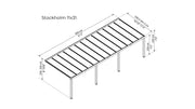 Image of Palram Stockholm Patio Cover Gazebo Palram 