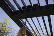 Image of Paragon 10x12 Novara with Louvered Canopy Pergola - The Better Backyard